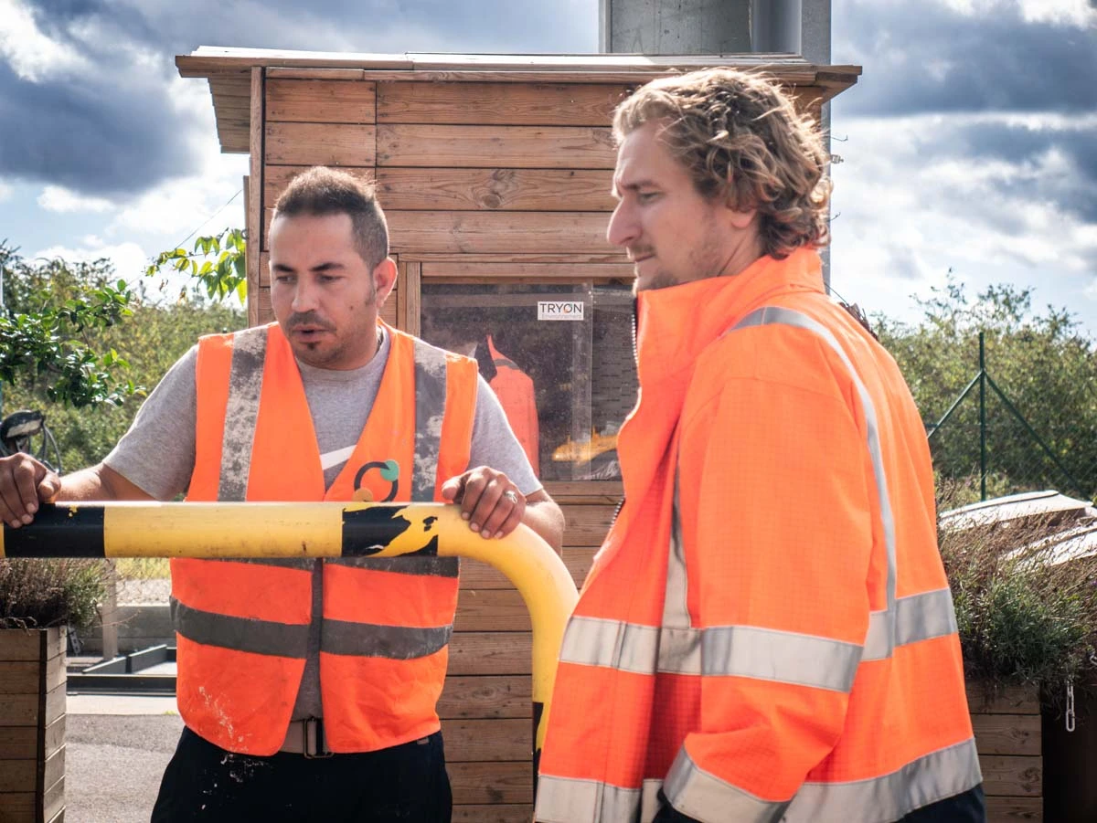 équipe Tryon sur le site modulo Yveline
